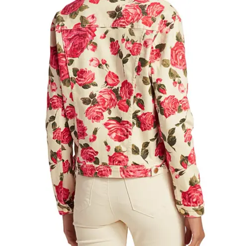 L'Agence L’Agence Celine Rose Trucker Jacket Floral - XS - New $365