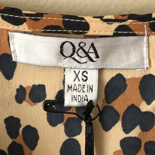 Q&A | Faux Wrap Leopard Print Cami Tank