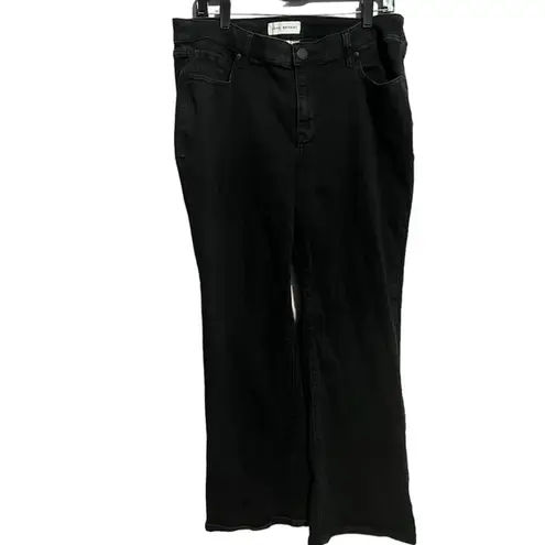 Lane Bryant  Black Wide Leg Denim