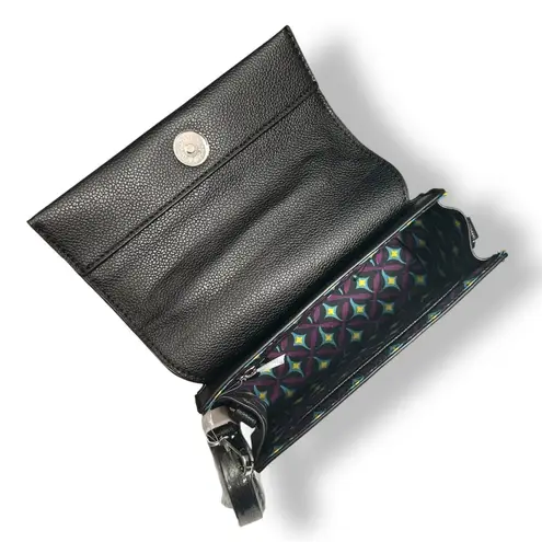 Christian LaCroix CXL by Black Jardin Braided Handle Crossbody Bag Vegan Leather