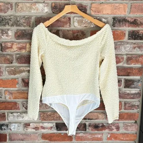 LPA Romola Bodysuit in Cannoli Cream, XL