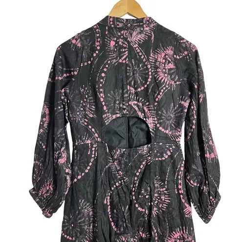 Kahindo Luo Black Pink Tie