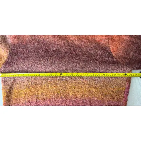 Karen Kane Ombre Sweater Womens Large Knit Pullover Multicolor