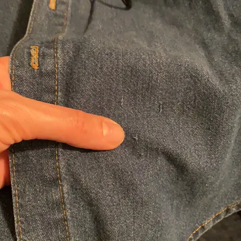 Joseph Vintage For long sleeve button down denim shirt, XS