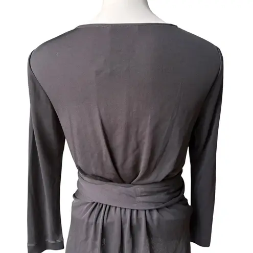 MM.LaFleur NWT, Walker 2.0 Top in Black Knit Crepe, Sz S