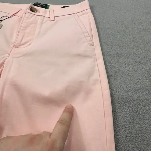 Dockers NWT Weekend Chino Womens W25 Pink Skinny Stretch Pants