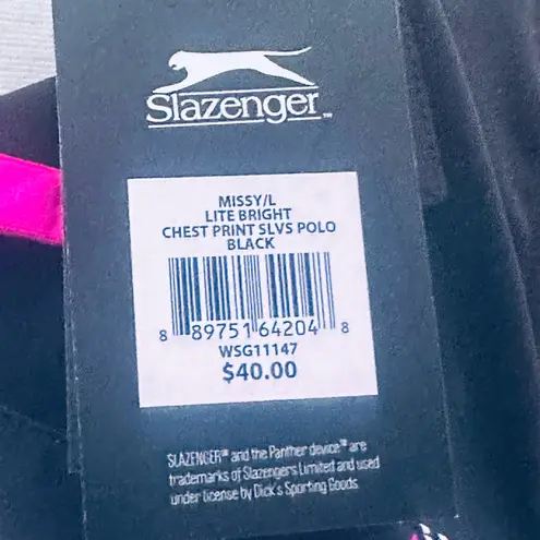 Slazenger women's golf polo shirt NWT