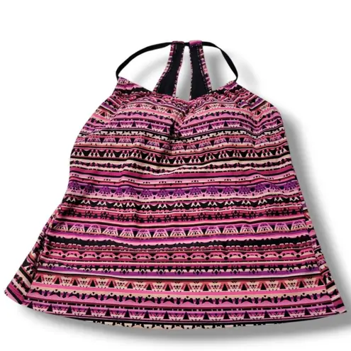 Kona Sol Top Size Small Tankini Swim Top Swimwear Swimming Tank Top Built In Bra Women's Top