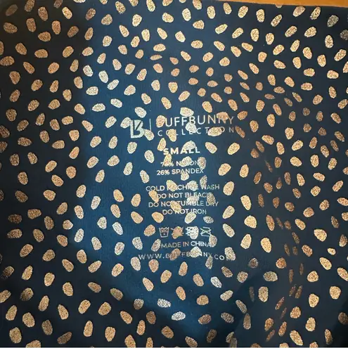 Buffbunny Collection Buffbunny Rosa Legging in Teal Blue Bossy Print