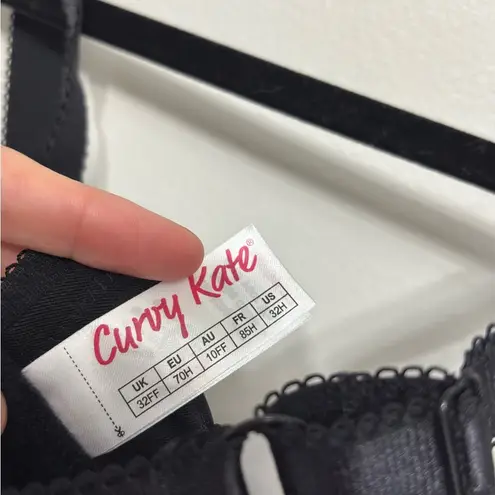 NWT Curvy Kate Moody Bloom Balcony Bra in Black