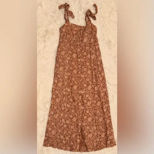 Faherty NWOT Kendall Dress Maxi Dress Button Linen Bronze
Riviera Floral Sz S