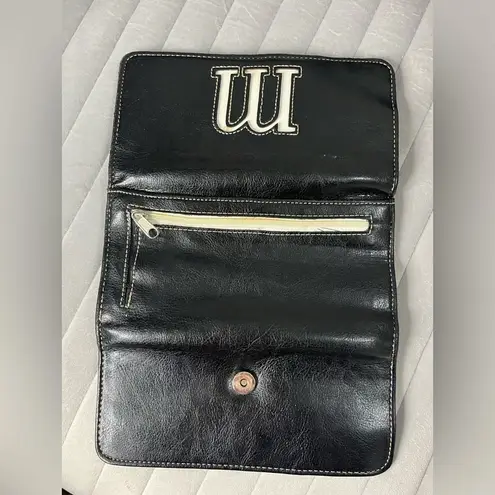 “M” Y2K wallet Black