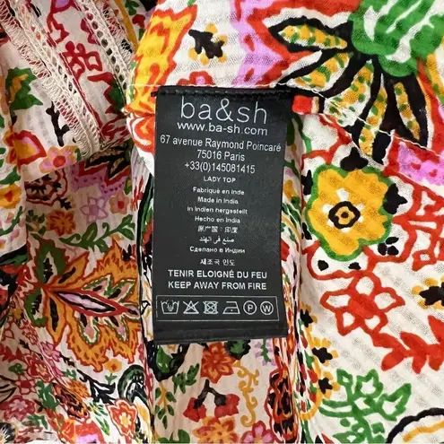 Ba&sh Bianca Blouse In Vert Small NEW