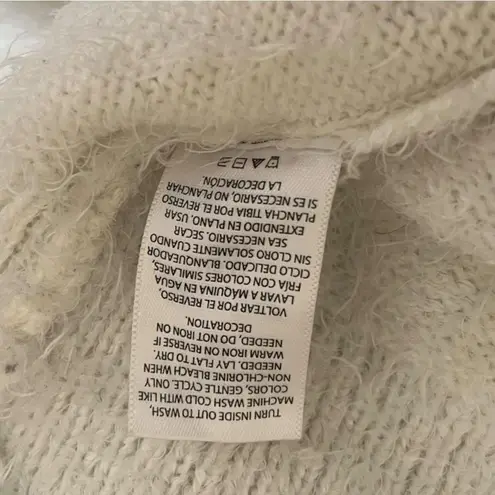 Holiday Time White Polar Bear Long Sleeve Relaxed Fit Sweater Small | EUC