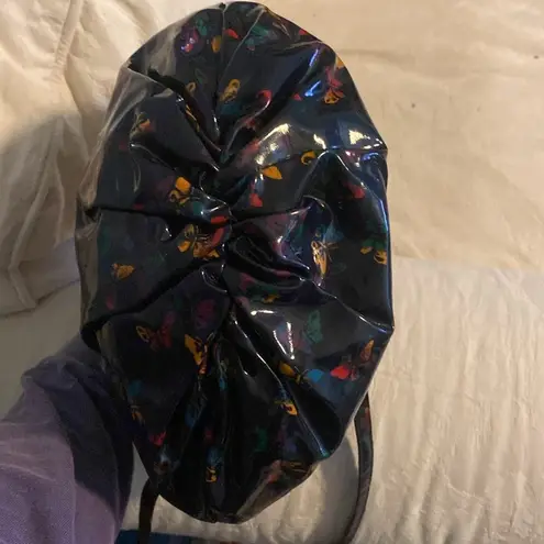 Bottega Veneta  Butterfly Vinyl Crossbody Shoulder Bag w/COA