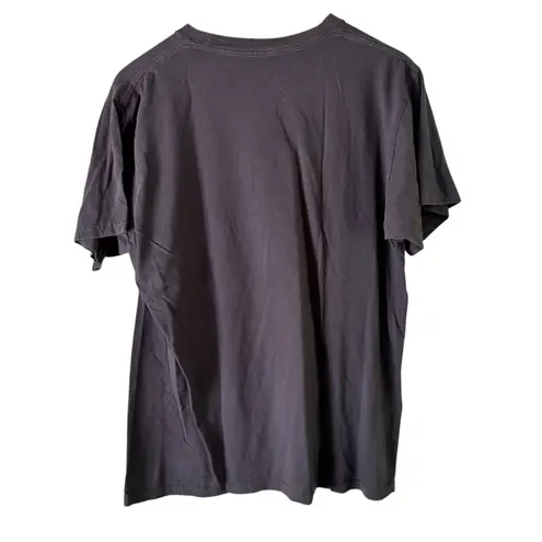 Obsessive Love Trippin' Mushroom Graphic Tee Sunflower Print Top Size L