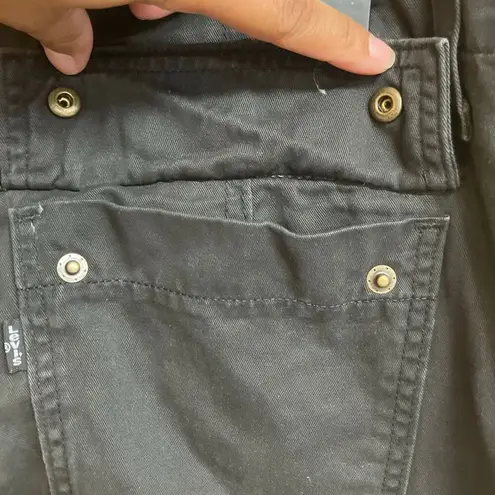 Levi's Levi’s charcoal wash cargo “94’ baggy” jeans 90’s inspired grunge size 29 #712