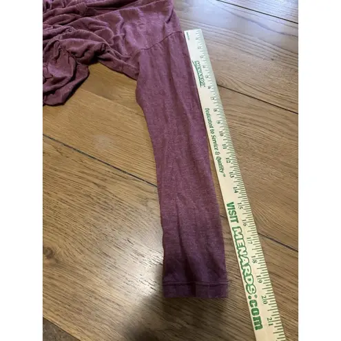 Truly Madly Deeply Anthropologie Women Size XS Crop Top Long Sleeve Boho Peasant