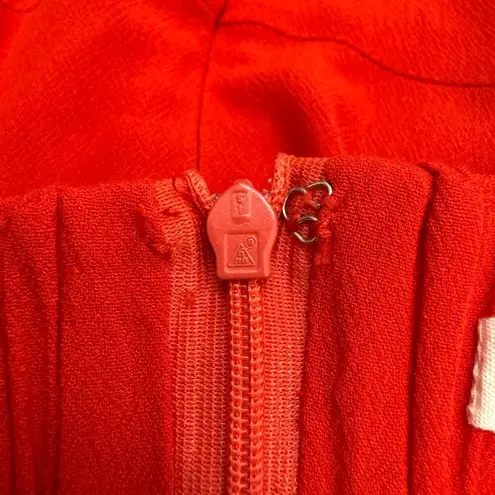 Capulet Giulia Off the Shoulder Mini Dress Womens Small Cherry Red Revolve Party