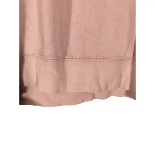 J. Crew Pink Long Sleeve Crew Neck Pullover Sweatshirt Women Sz M Size M