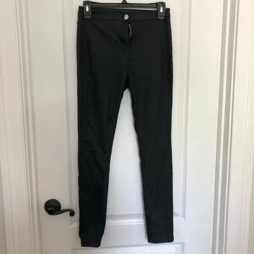Parisian Women's Skinny Jeans Size 8 Stretchable Mid Waist Black 26 x 26