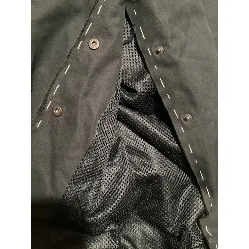 Venera Arapu Coat Womens 40 Face Print Paris Avant Garde Artistic Distressed Black Size 10