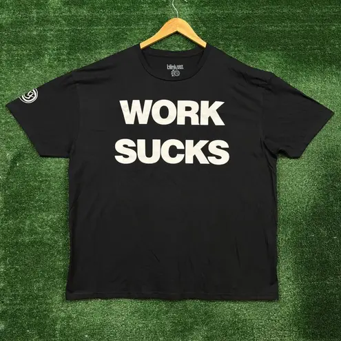 Blink-182 All the Small Things Work Sucks I Know Punk Rock Band T-Shirt XXL