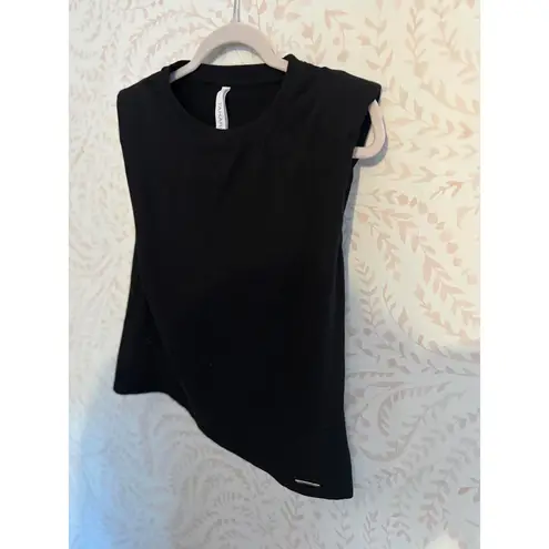 Tahari Women's Black Muscle Tee XS