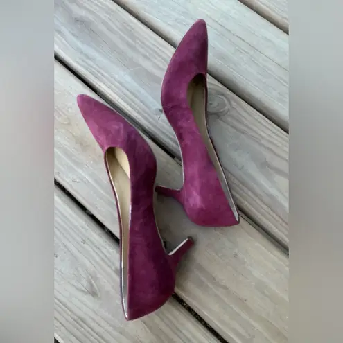 Comfy pretty mid heel pumps๐๐ Purple Size 9.5