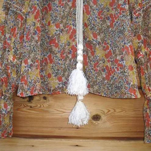 Alexis Samera Floral Long Sleeve Top Blouse