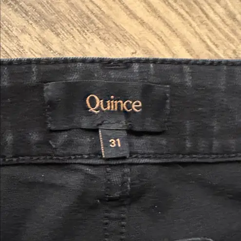 Quince Bella Stretch Black Jeans- 31