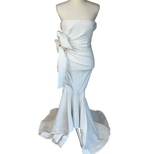 Michael Costello x REVOLVE Anyssa Gown in Ivory XXSmall New Womens Bridal Maxi