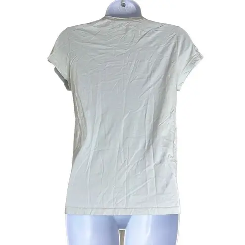 Marine layer Light Blue Green Crewneck T Shirt XS Short Sleeve Cotton Modal