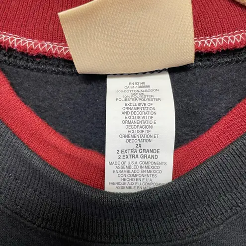 Morning Sun Vintage Grandma Cardinal Women’s Sweater Top Stitch by Size 2X