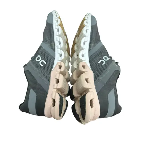 on cloud CLOUDFLOW Running Shoes Women's Size 10 Black Rose Sneakers #S102-1