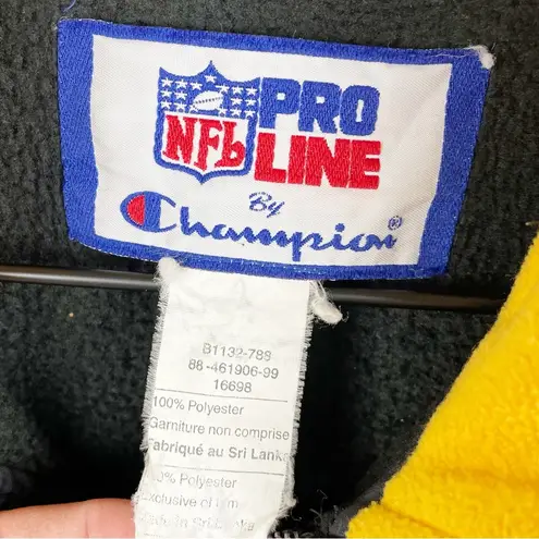 Champion Vintage NFL Pro Line by  Pittsburgh Steelers Embroidered Fleece Pullover