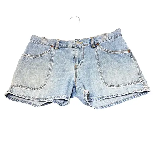 Ralph Lauren Polo Jeans Company Jean Shorts Womens 8 Blue Denim Casual Summer
