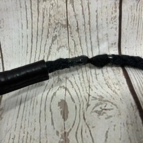 Missoni Large Canvas Tote Bag Multi Colored Abstract Floral Leather Trim