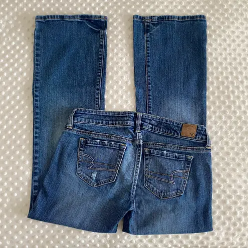 American Eagle Bootcut Flared Low rise Y2k Jeans