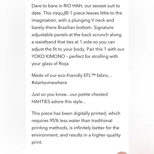 We are HAH Hot as Hell Rio Plunging Brazilian Cheeky Swimsuit Swim Suit L new Purple Size L