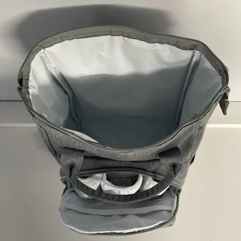 Enfamil waterproof Backpack with Insulated Pockets and Stroller Straps Gray