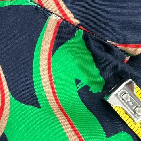 Sail To Sable silk equestrian blouse