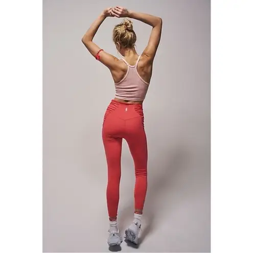 Free People  Movement Set the Pace Leggings small cayenne