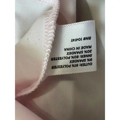 Lady Hagen Women's 16'' Size XL Side Pleat Skort Pink White Seashells Pattern - Image 9