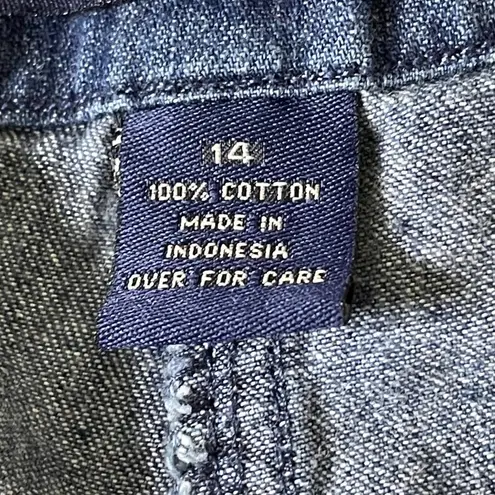 Limited Jeans Womens Blue Denim Casual Shorts Size 14 Lightweight u