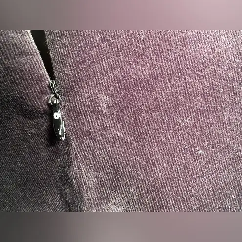 Spiegel Women Sleeveless Little Black Square Neck Corduroy Dress W/Pockets|Sz:14