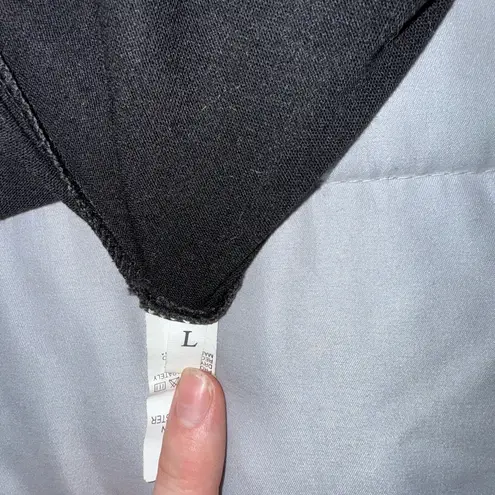 Black Mini Dress With Lace Trim Size Large