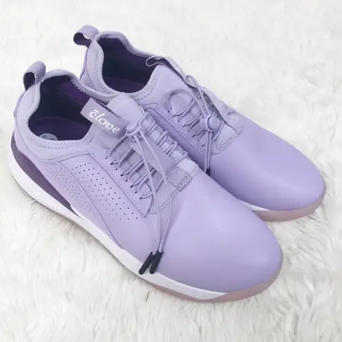 CLOVE Womens Purple Classic Nursing Sneaker Comfort Shoe Slip On Size 10