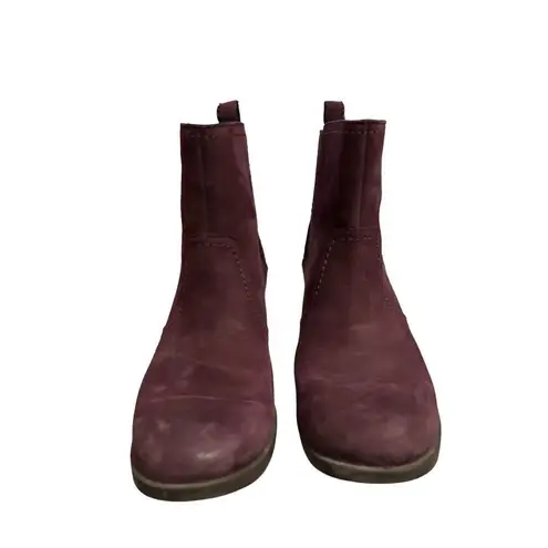 Teva NEW Anaya Chelsea vineyard wine waterproof ankle boot sz 6.5 suede leather