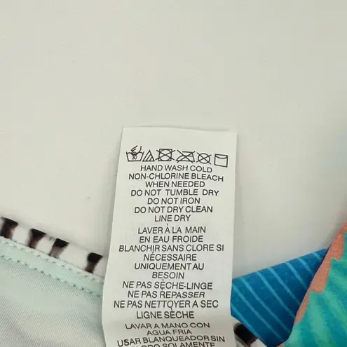 La Blanca Bikini Swim Bottoms SZ 14 NWT Tropics of Tropez Cross Over High Waist